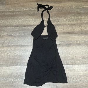 i.am.gia. black dress with cut out